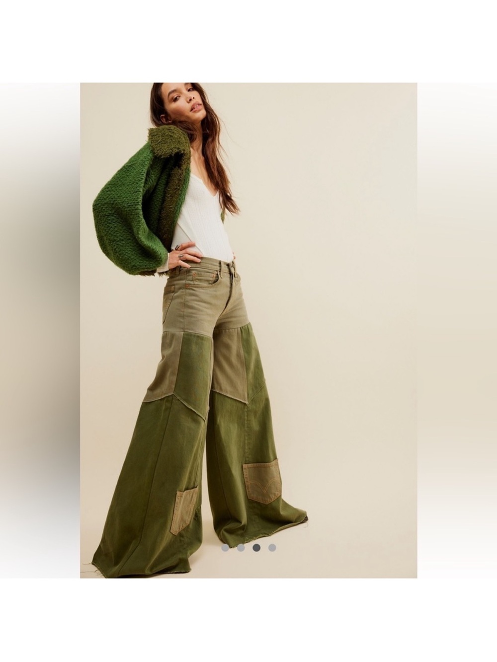 Free People X Tricia Fix reworked flare Levi’s